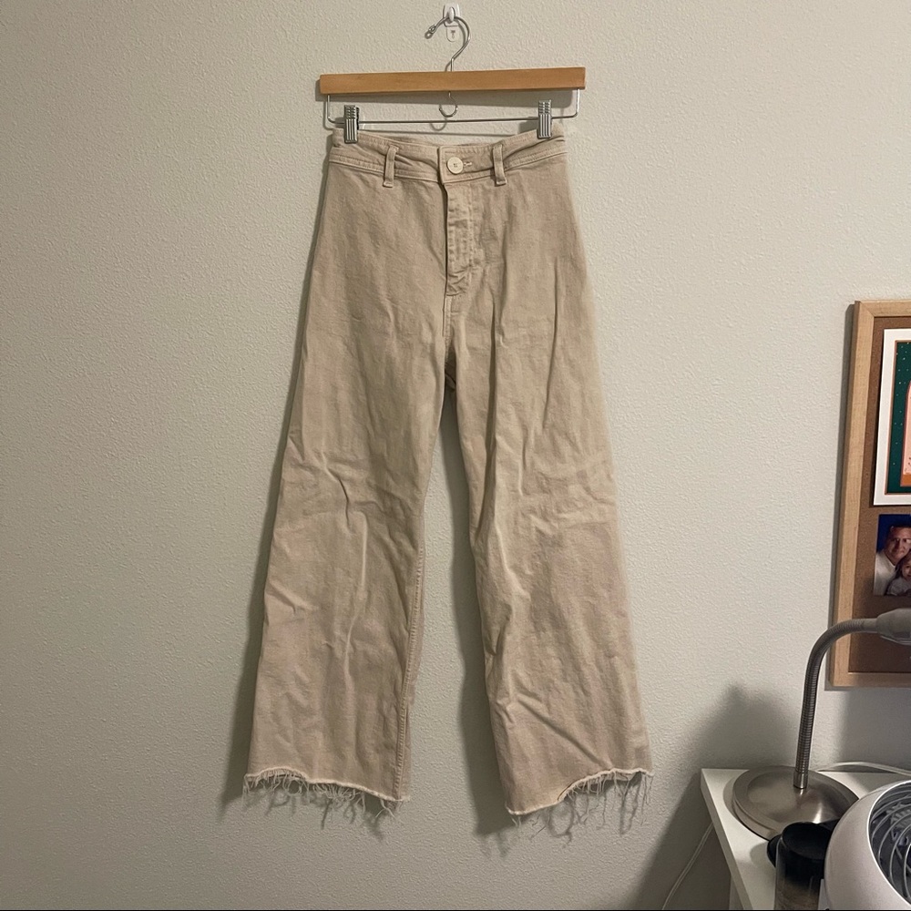 ZARA | MARINE STRAIGHT TAN PANTS 4